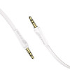 Borofone BL6 AUX audio cable 1m White (BL6-1W) - зображення 2