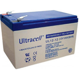   Ultracell 12V-12Ah AGM (UL12-12)