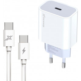   Grand-X USB-C 20W PD3.0 + Type-C (CH-770C)