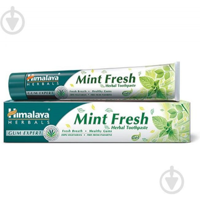 Himalaya Herbals Освежающая зубная паста-гель  Mint Fresh 75 г (8901138825614) - зображення 1