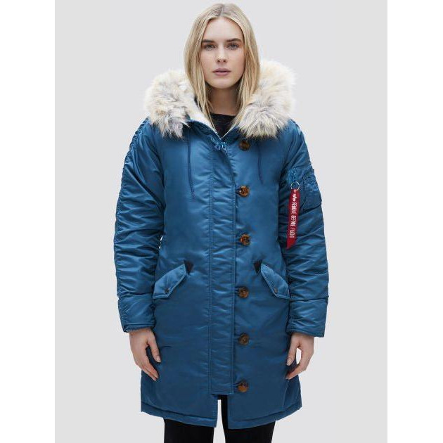 Alpha Industries Парку  ELYSE WJE45500C1 S Air Force Blue (640631820440) - зображення 1