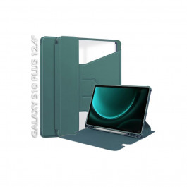   BeCover Чохол 360° Rotatable для Samsung Galaxy Tab S10 Plus X820/X826 12.4 Dark Green (712266)