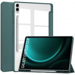   BeCover Soft Edge з кріпленням для стілусу Samsung Galaxy Tab S10+ X820/X826 12.4 Dark Green (712254)