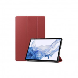   BeCover Smart Case для Samsung Galaxy Tab S10 Plus (SM-X820/SM-X826) 12.4" Red Wine (712239)