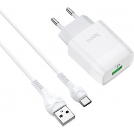   Hoco C72Q Glorious + USB Type-C White