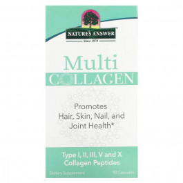   Natures Answer Мультиколаген, Multi Collagen, , 90 капсул