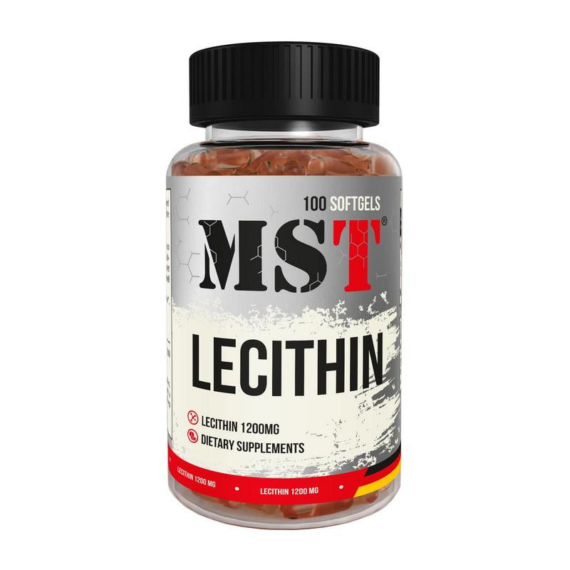 MST Nutrition Lecithin 1200 mg 100 м'як. капсул - зображення 1