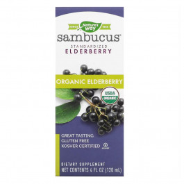   Nature's Way Organic Sambucus Original 120 мл