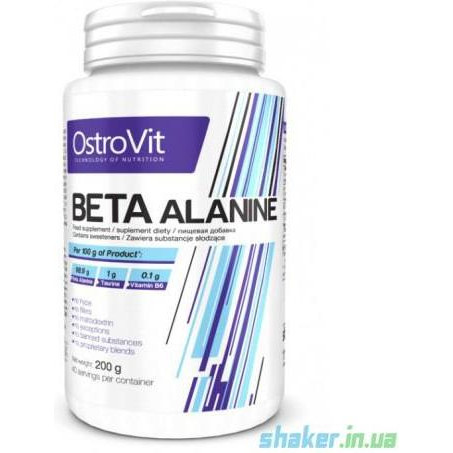 OstroVit Beta-Alanine 200 г Без смаку - зображення 1