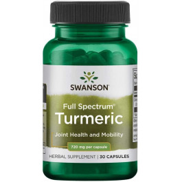   Swanson Куркума  Turmeric 720 mg 30 капсул