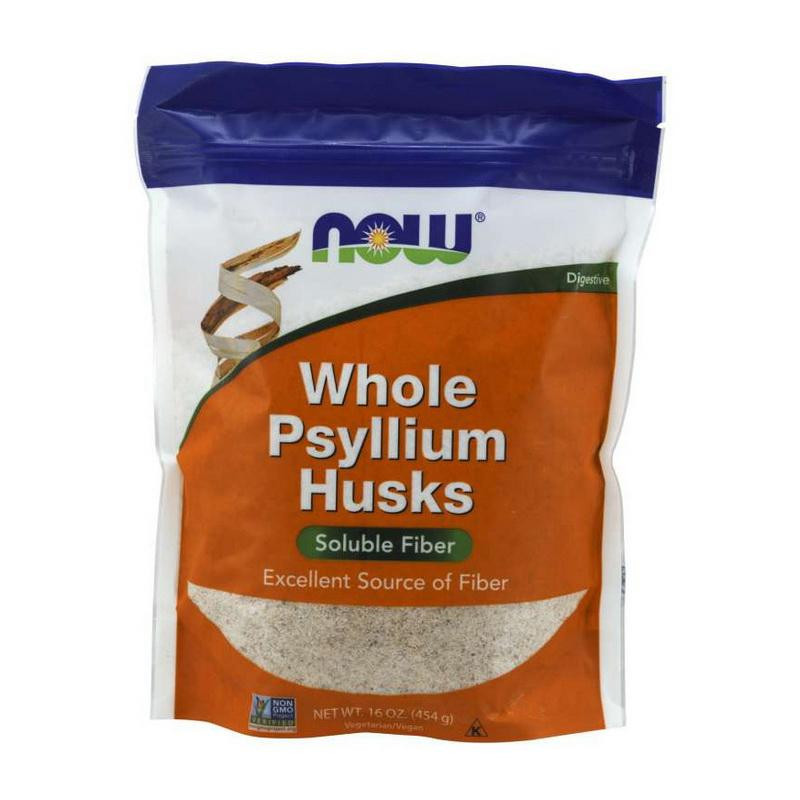 Now Подорожник  Whole Psyllium Husks 454 грамм - зображення 1