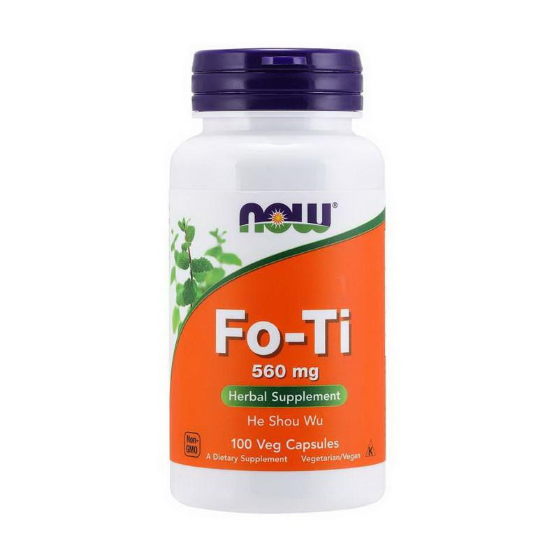 Now Polygonum multiflorum Fo-Ti 560 mg (100 капс) нау (NOW1734) - зображення 1