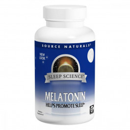   Source Naturals Мелатонин 3мг, Sleep Science, , 120 таблеток (SNT1160)