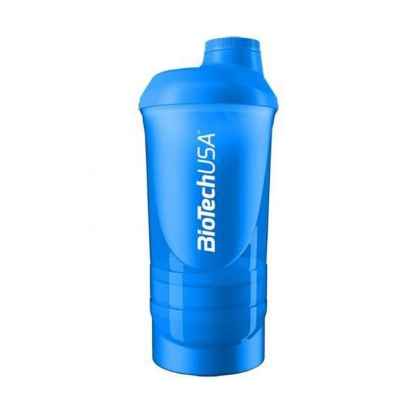 BiotechUSA Wave+ Shaker 600ml / cyan - зображення 1