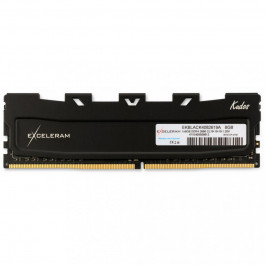   Exceleram 8 GB DDR4 2666 MHz Black Kudos (EKBLACK4082619A)