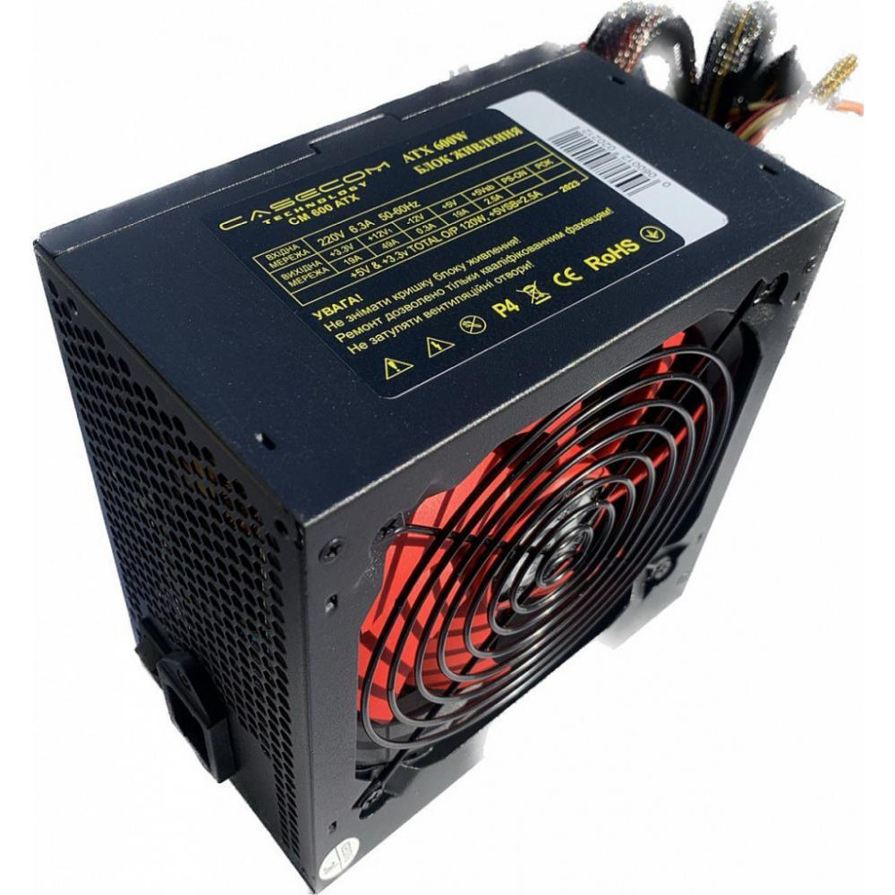 Casecom CM 600 ATX 600W - зображення 1