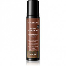   Revolution Haircare Root Touch Up спрей для миттєвого маскування відрослих коренів волосся відтінок Brown 75 мл