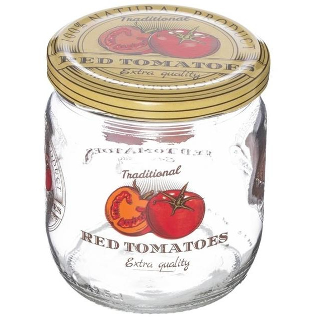 Herevin Decorated Jar-Tomato 0.425 л (332357-051) - зображення 1