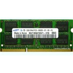   Samsung 2 GB SO-DIMM DDR3 1066 MHz (M471B5673FH0-CF8)