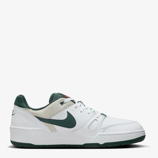 Nike Чоловічі кеди низькі  Full Force Low Cob HF1739-100 45 (11US) 29 см Білий/Темно-зелений (19759366179 - зображення 1