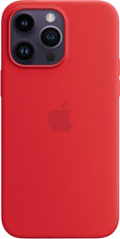   Apple iPhone 14 Pro Max Silicone Case with MagSafe - (PRODUCT)RED (MPTR3)