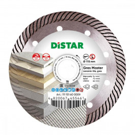   Distar Диск алмазный DISTAR 115 x 1,4/1,0 x 10 x 22,23 Gres Master