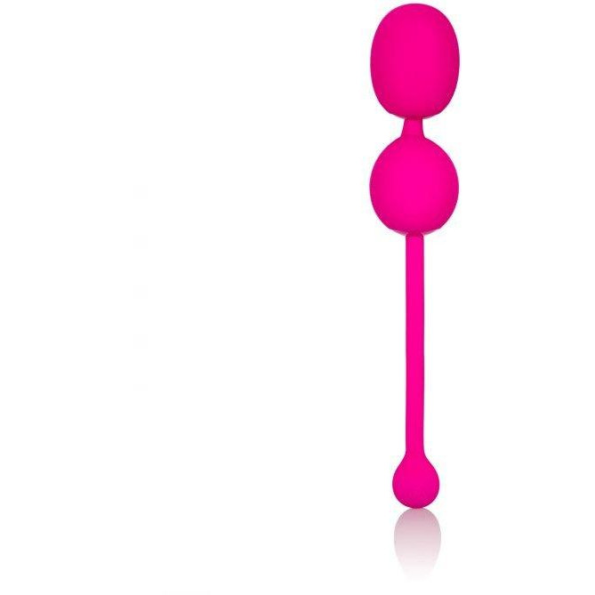 California Exotic Novelties CalExotics Rechargeable Dual Kegel вагінальні кульки 9x3.2 см, рожевий (13473pink) - зображення 1