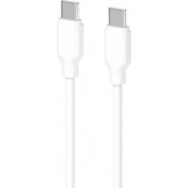   2E USB-C to USB-C 1m Glow 60W White (2E-CCCC-WH)