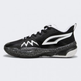   PUMA Чоловічі кросівки для баскетболу  Genetics Speckle 31040502 46 (11UK) 30 см Чорний/Білий (4067979761