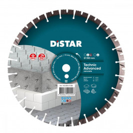   Distar Круг алмазный отрезной 1A1RSS/C3-H 350x3,5/2,5x15x25,4-(11,5)-24 Technic Advanced (14320347025) (кир