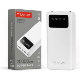   TITANUM OL22 20000mAh  White (TPB-OL22-W)