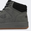 Champion Сірі чоловічі кеди  rebound mid cord mid cut shoe chaS22295-DKGREY/NBK 44 - зображення 5