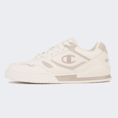 Champion Молочні жіночі кеди  3 point low tech low cut shoe chaS11699-OFW/TAUPE 38.5 - зображення 1