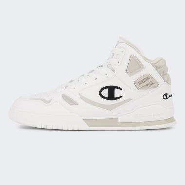 Champion Білі чоловічі кеди  3 point tech mid mid cut shoe chaS22273-WHT/LTGREY 45 - зображення 1