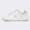 Champion Білі жіночі кеди  rebound 2.0 low low cut shoe chaS11470-WHT/SILVER 38 - зображення 1