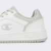 Champion Білі жіночі кеди  rebound 2.0 low low cut shoe chaS11470-WHT/SILVER 38 - зображення 5