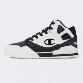 Champion Білі чоловічі кеди  3 point tech mid mid cut shoe chaS22273-WHT/NNY 45.5