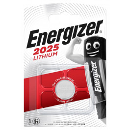   Energizer CR-2025 bat(3B) Lithium 1шт (E301021602)