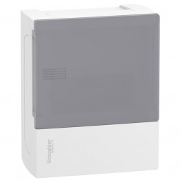   Schneider Electric Щит Mini Pragma 6 модулей навесной дымч. дверь IP40 (MIP12106T)