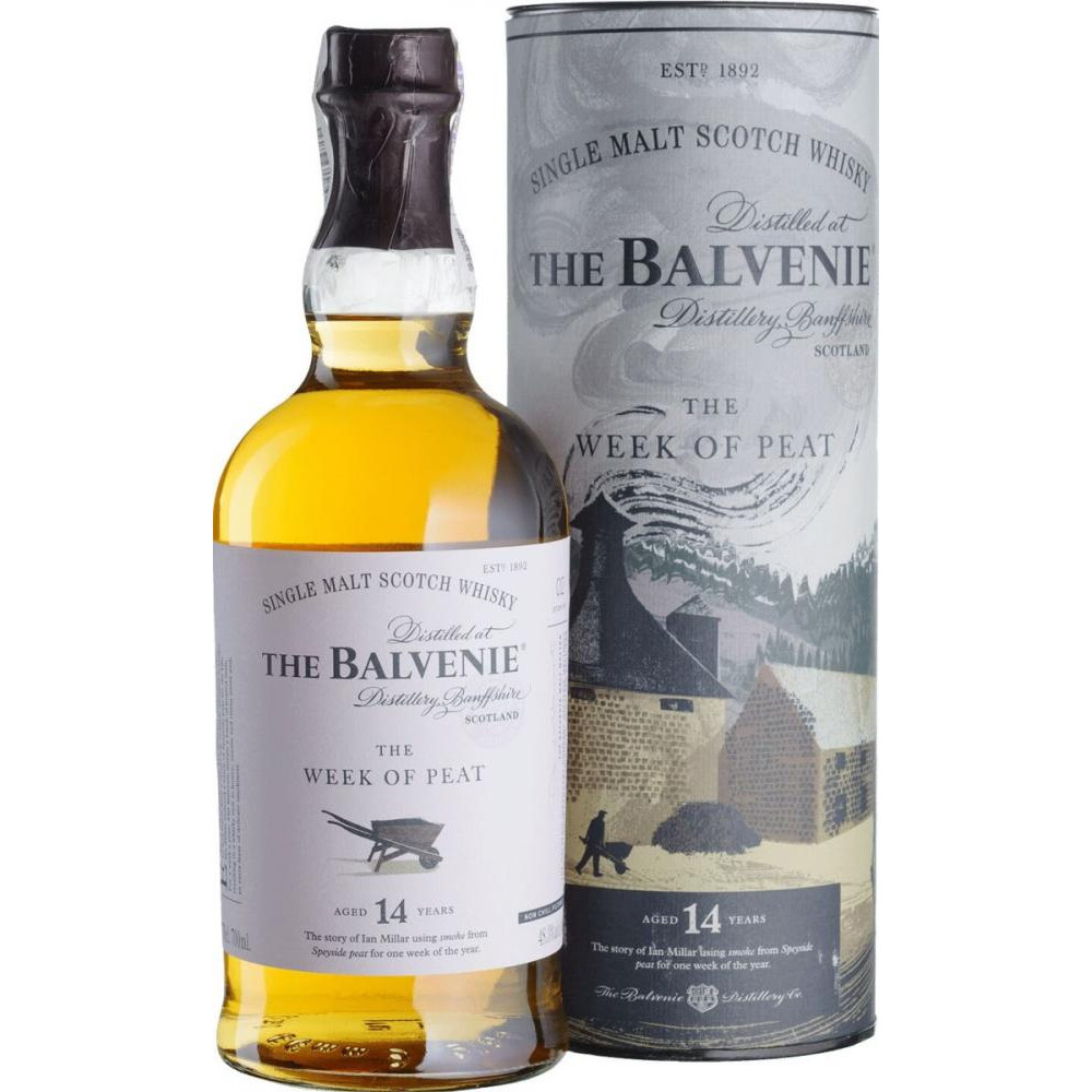 Balvenie Виски односолодовый  14 yo Week of Peat 0,7 л (5010327525198) - зображення 1