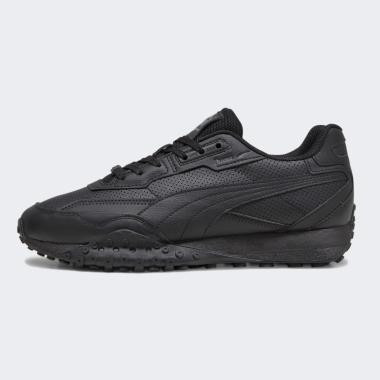 PUMA Чорні чоловічі кросівки  Blacktop Rider Leather 393823/02 41 - зображення 1