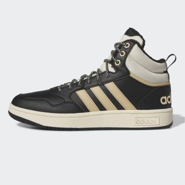 Adidas Чорні чоловічі кеди  HOOPS 3.0 MID WTR IG7927 45 - зображення 1