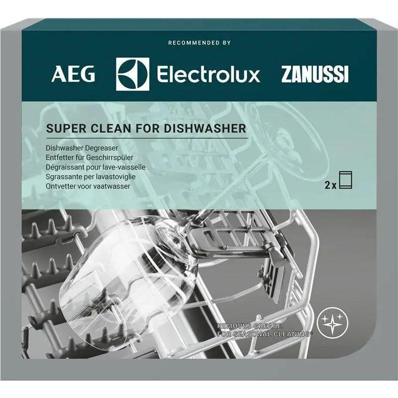 Electrolux Знежирювач для посудомийних машин Super Clean 2x100г (M2DCP050) - зображення 1