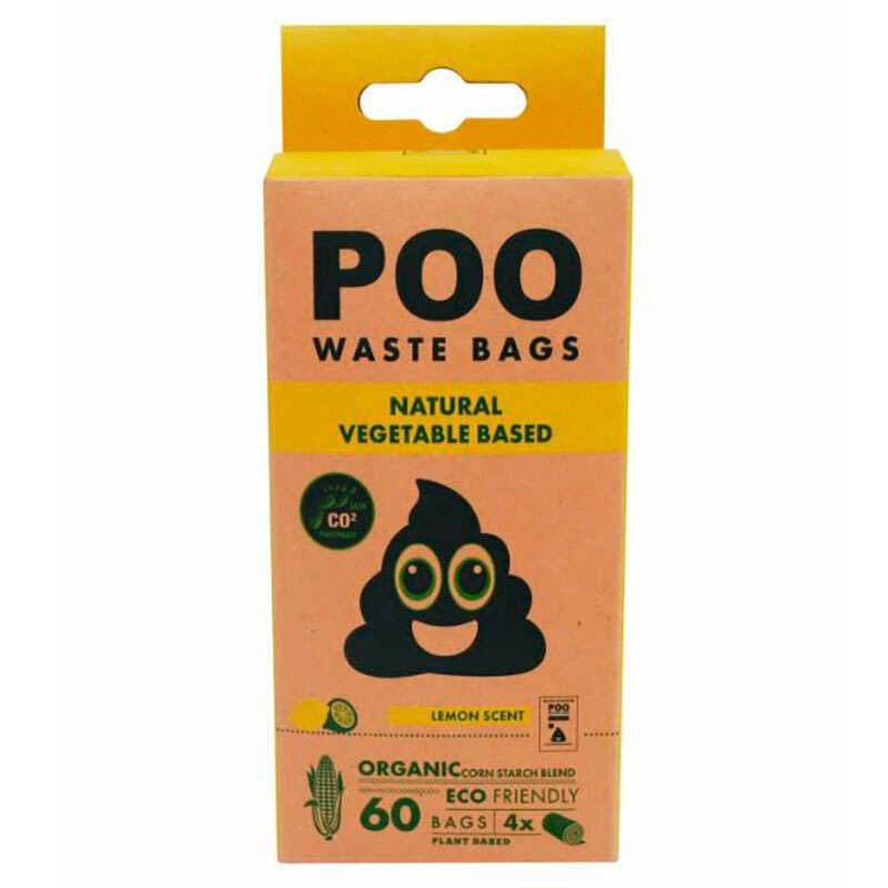 M-Pets (М-Петс) POO Dog Waste Bags Lemon Scented – Пакети з ароматом лимона для прибирання за тваринами 60  - зображення 1