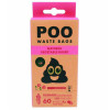 M-Pets (М-Петс) POO Dog Waste Bags Rose Scented – Пакети з ароматом троянди для прибирання за тваринами 60  - зображення 1