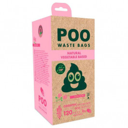   M-Pets (М-Петс) POO Dog Waste Bags Rose Scented – Пакети з ароматом троянди для прибирання за тваринами 120