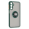 ArmorStandart Frosted Matte Ring Samsung A24 4G (A245) Dark Green (ARM68895) - зображення 1