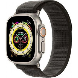   Drobak Ремінець для Apple Watch 49mm  Trail Loop Black/Gray (191920)