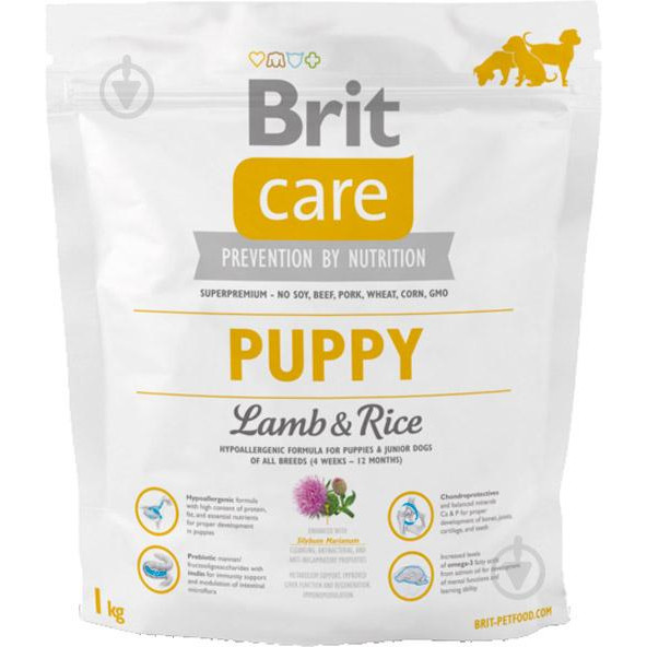 Brit Care Puppy All Breed Lamb & Rice - зображення 1