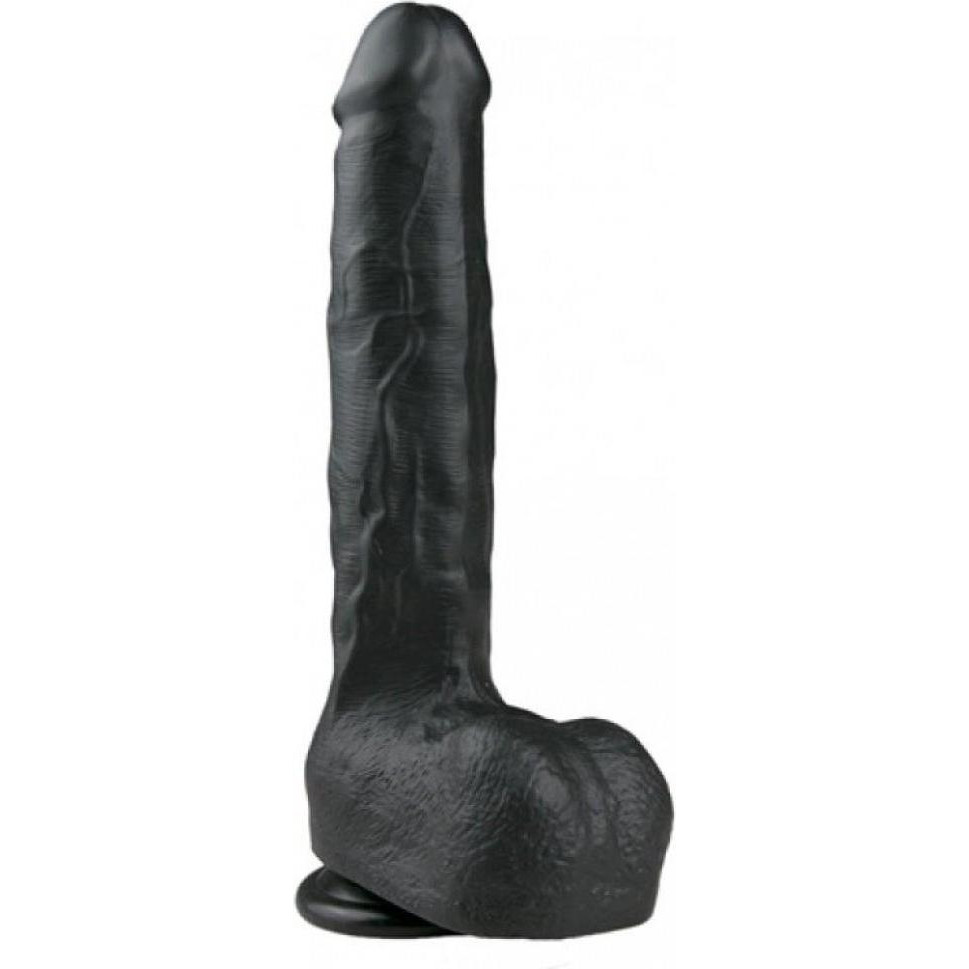 Easytoys REALISTIC DILDO BLACK 29.5 CM (ET26507) - зображення 1